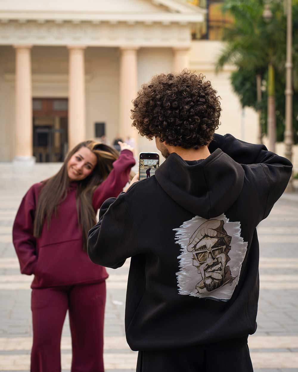 Urban Edge Graphic Hoodie & Sweatpants Set