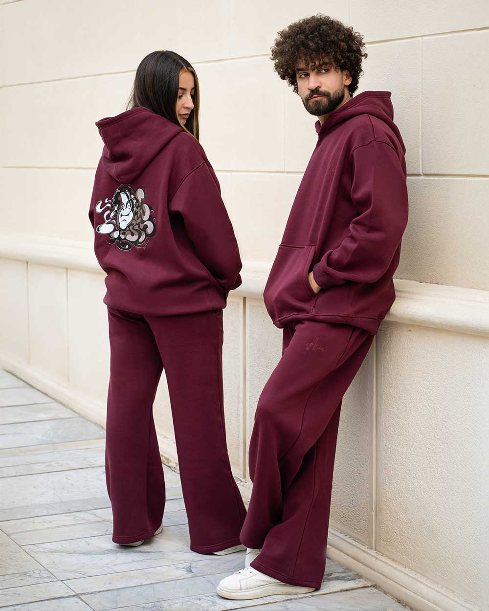 Urban Edge Graphic Hoodie & Sweatpants Set